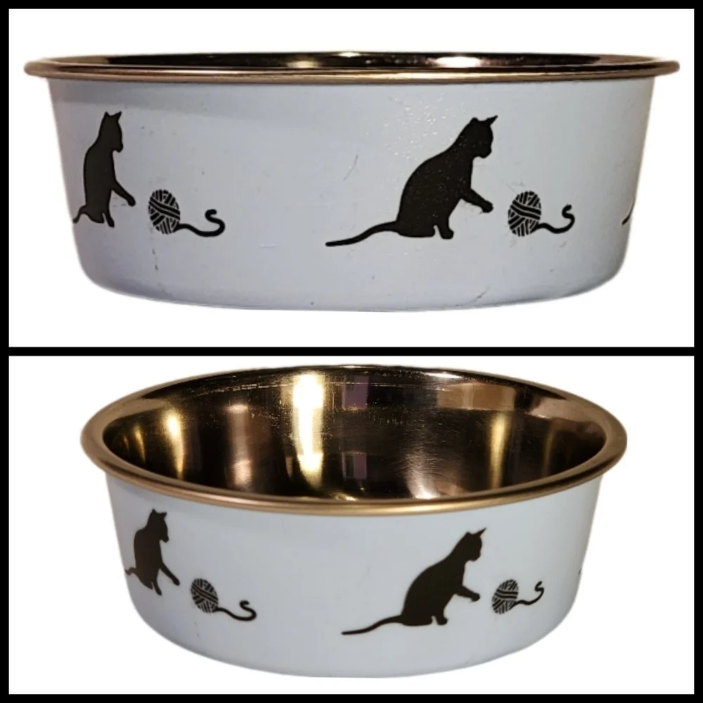 Stainless Steel Cat Feeding Bowl